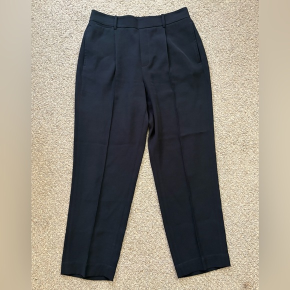 Large Vince Black Cropped Trousers - Picture 2 of 10